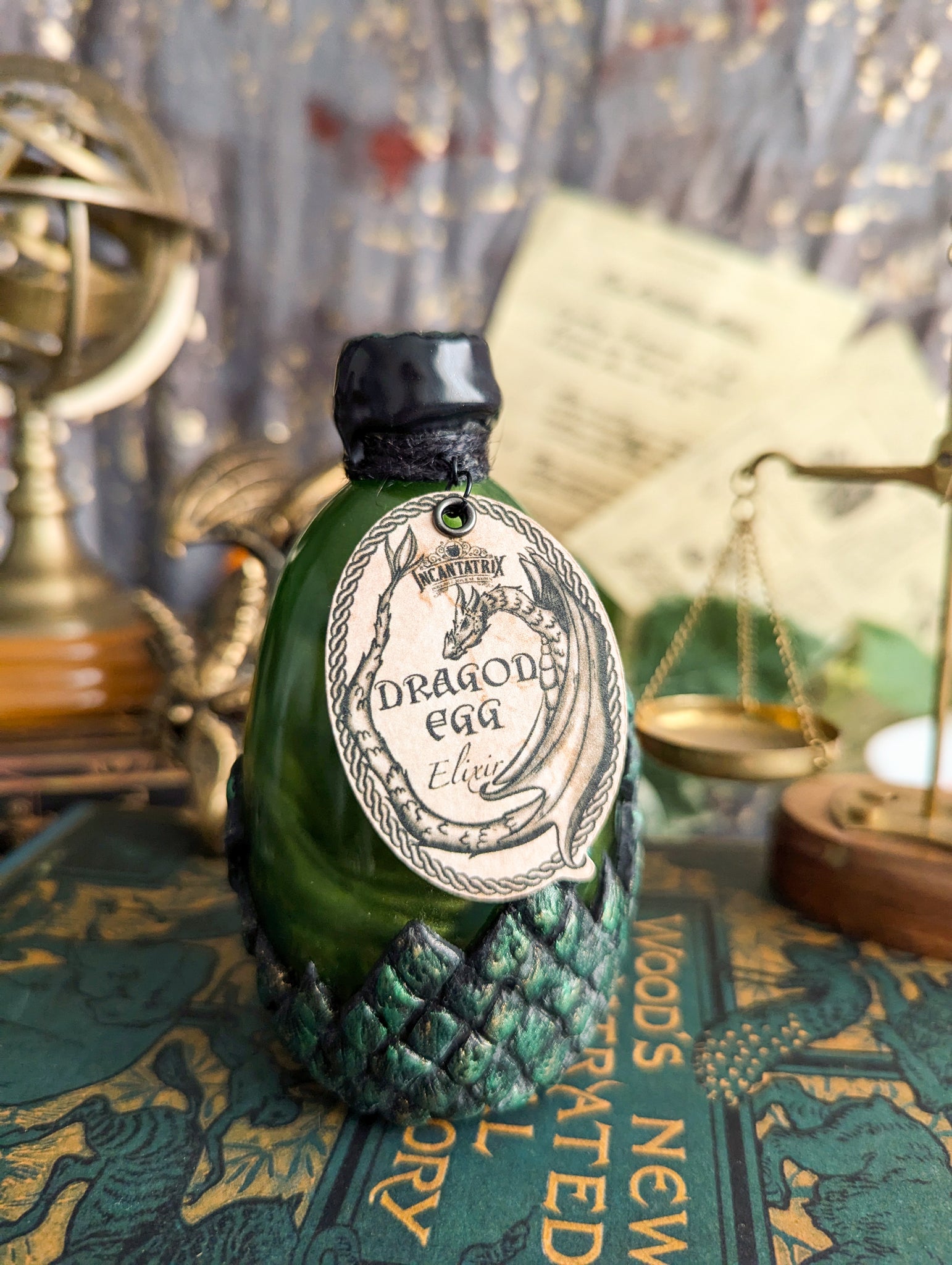 Dragon Elixir Label Dragon Egg Elixir Green (Magnetic Stirring Compatible) – Incantatrix