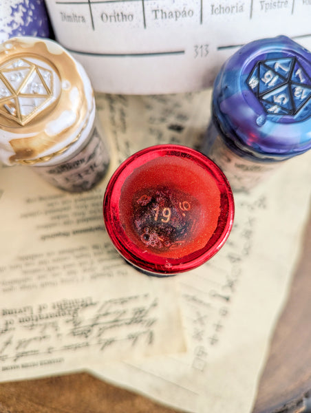 Fighter D20 Dice Potion