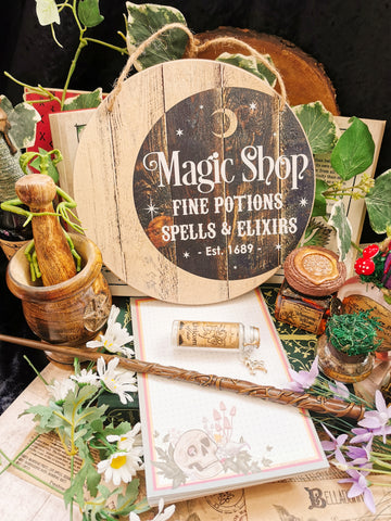 Magic Shop MDF Sign