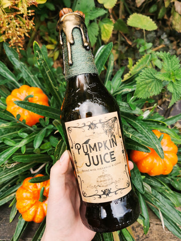 Pumpkin Juice Bottle